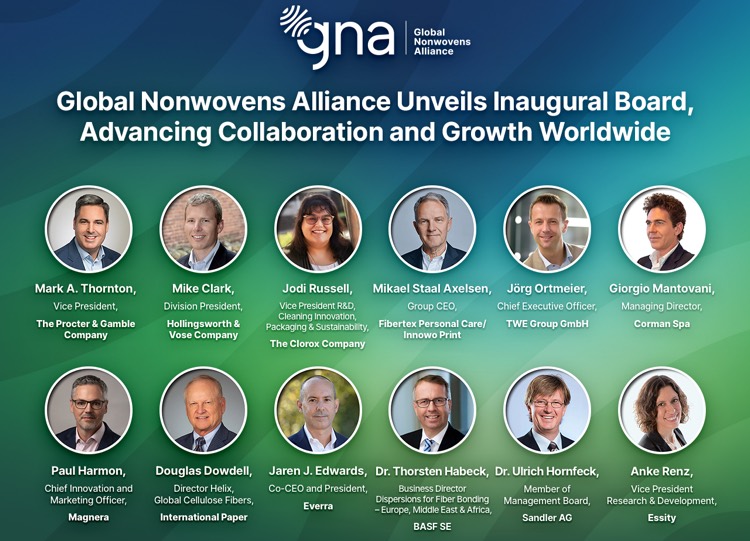 Global Nonwovens Alliance unveils inaugural board