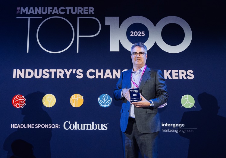 Harrisons MD honoured with major manufacturer award