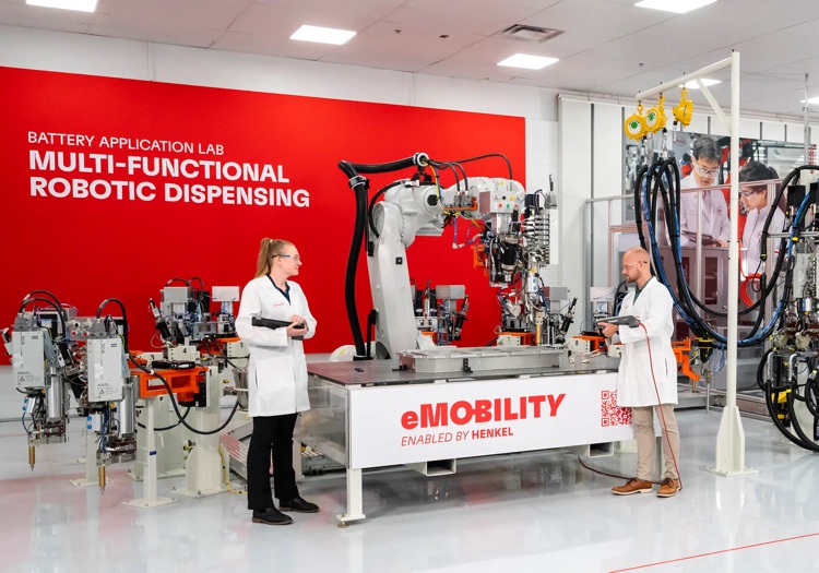 Henkel opens US EV battery centre