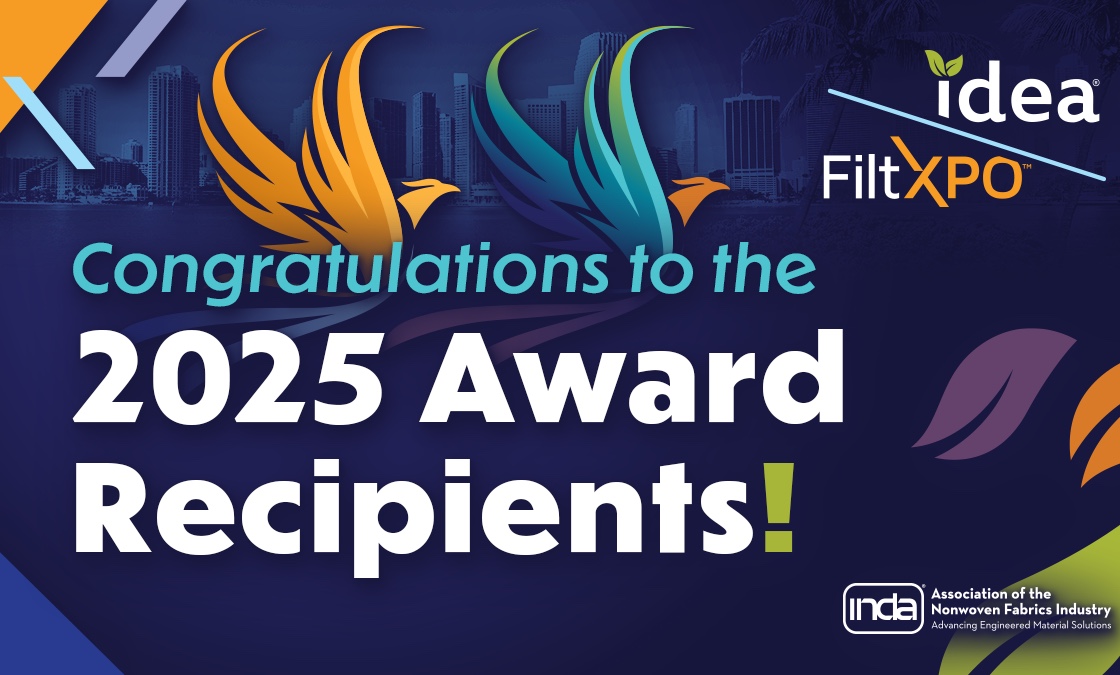 INDA achievement awards honour nonwovens innovation