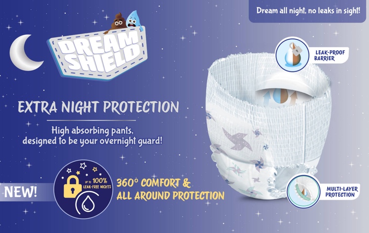 Ontex launches ‘sustainable’ night time diapers