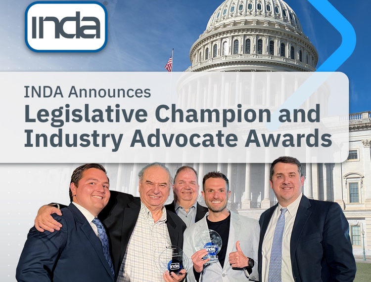 INDA announces Legislative Champion and Industry Advocate awards