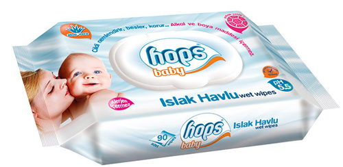 Sapro's Hops brand of wet wipes. 