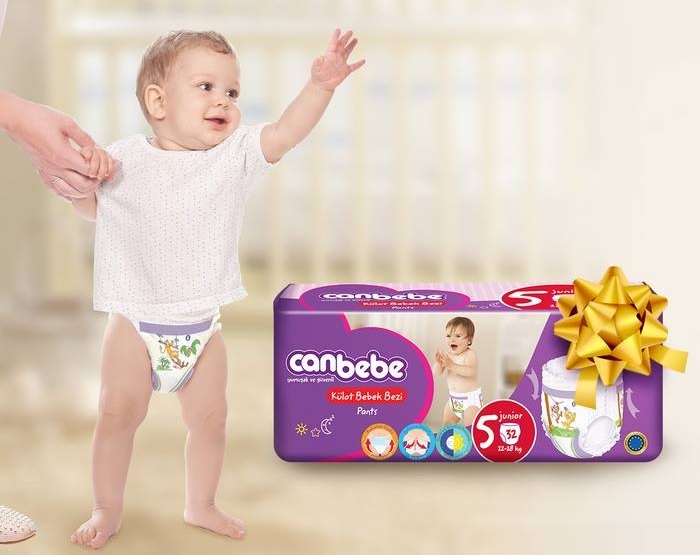 Canbene diaper brand from Ontex