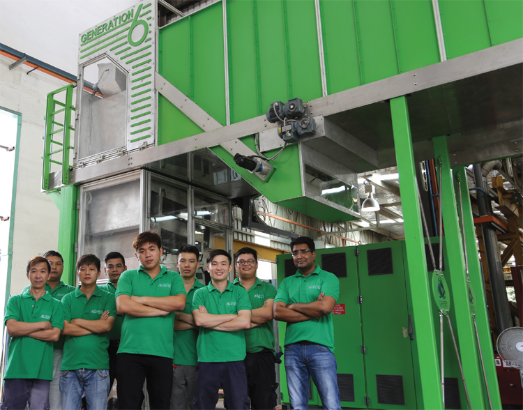 Diaper Recycling Technology team