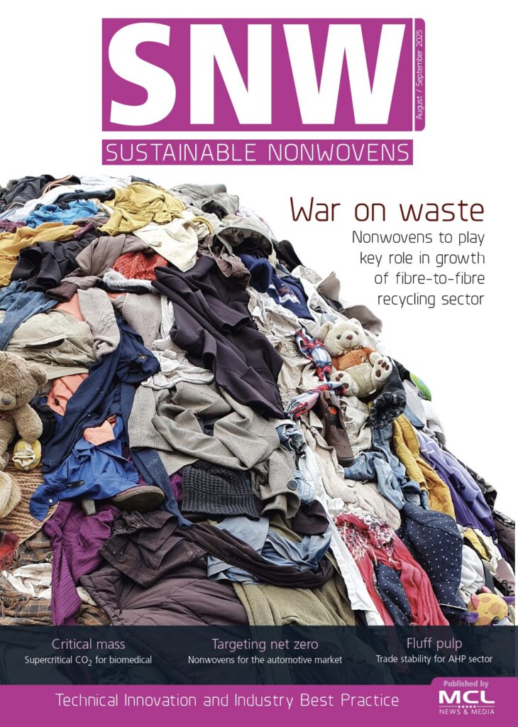 Nonwovens News Front Cover December/January 2026